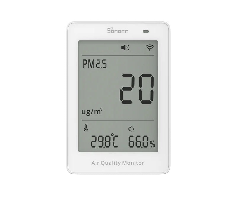 Sonoff Smart Sensor AirGuard For PM2.5/PM10 With Matter (Air Quality Monitor)