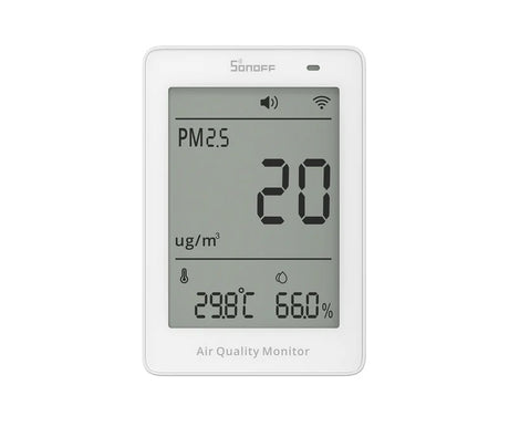 Sonoff Smart Sensor AirGuard For PM2.5/PM10 With Matter (Air Quality Monitor)