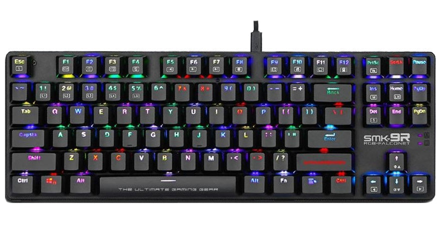 Armaggeddon SMK-9R Low Profile Mechanical Keyboard RGB Programmable 87 Outemu Black Switch Keys