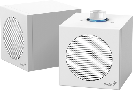 Genius PC Speakers 2.0 USB Audio 4W RMS USB-A+C SP-HF300U White
