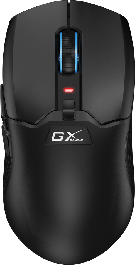 Genius Gaming Mouse Wireless+BT Rechargable & Lightweight RGB 4800DPI Scorpion M8300 Black