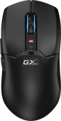 Genius Gaming Mouse Wireless+BT Rechargable & Lightweight RGB 4800DPI Scorpion M8300 Black