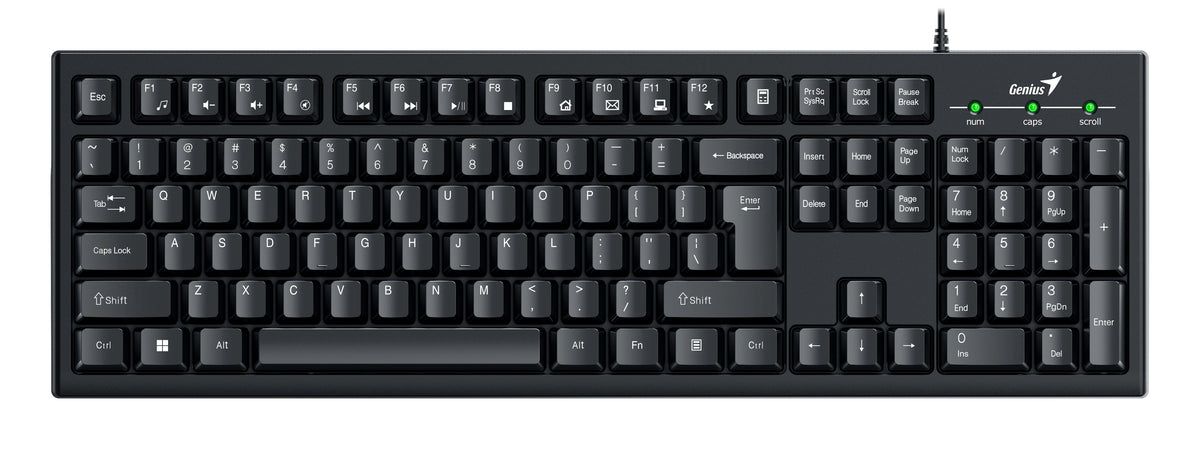 Genius KB-100 Wired Smart Keyboard (English)