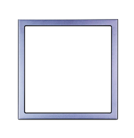 HDL Panel Frame Tile Series 1 Gang Space Gray MP1-EC/TILE.48