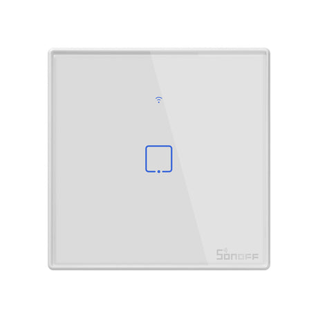 Sonoff T2EU1C-TX WiFi Smart Wall Touch Switch 1-Button White