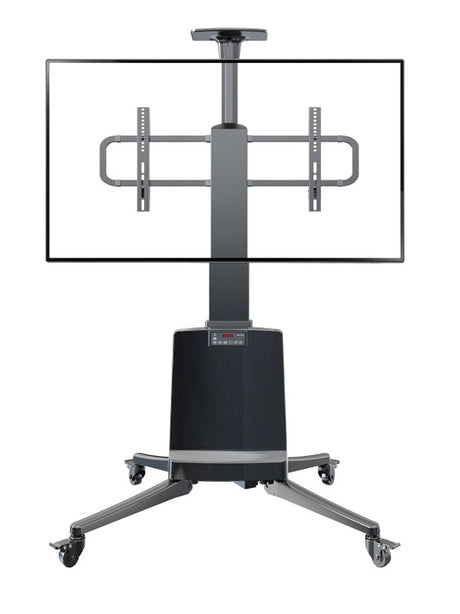 NBMounts TW85 Motorized TV Trolley up to 85'' & 68Kg Max Height 1.65m