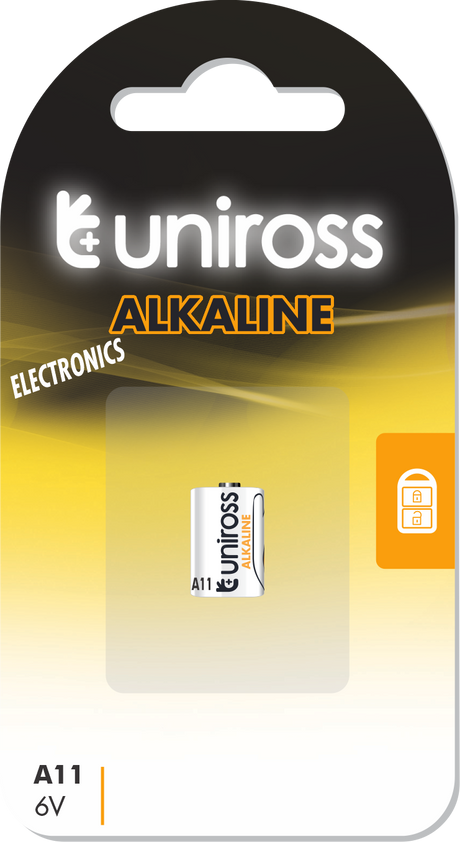 Uniross A11/MN11/V11A/11A 6V Alkaline Micro Battery (1pc)