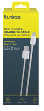 Uniross Cable USB-A to USB-C Cable 2.0m UCA005