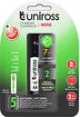 Uniross UCU001B USB Compact Mini Charger with 2x AAA 600 Batteries