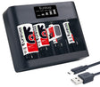 Uniross UCU008 Fast 2hr USB Charger for AA/AAA/C/D/9V (can Charge up to 5 batteries at the same time)