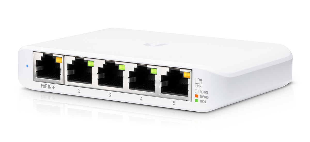 Ubiquiti UniFi Switch Flex Mini Gigabit 5-Ports with PoE In USW-FLEX-MINI