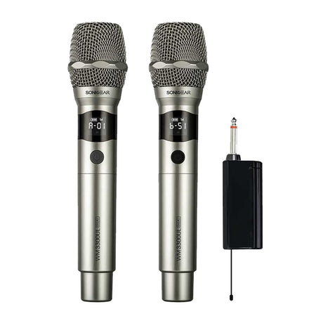 SonicGear Microphone Wireless 2xHandsets WM 3000UL DUAL Palladium