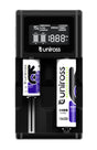 Uniross UCX004 Smart Fast Charger (2-3 hrs) for 24 Types of NiMH & Lithium Batteries (USB & 12V Powered) with LCD Display