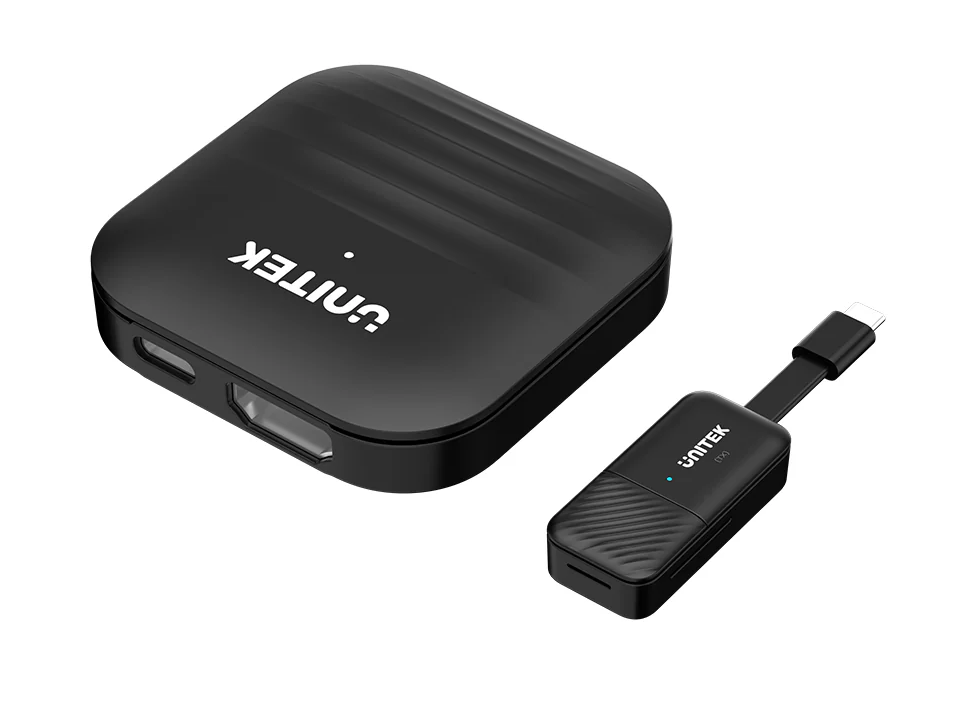 Unitek V1184A Wireless USB-C to HDMI Extender Kit Up to 50m
