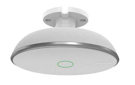Yealink Conferencing Microphone Wired Ceiling PoE 360° 8m Voice Pickup for UVC84, MeetingBarA20/A30 VCM38