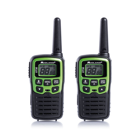 Midland XT30 Walkie Talkie with USB Charger (pair)