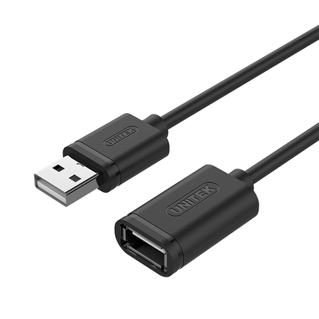 Unitek Y-C450GBK USB2.0 USB-A Male to USB-A Female Extension Cable 2m