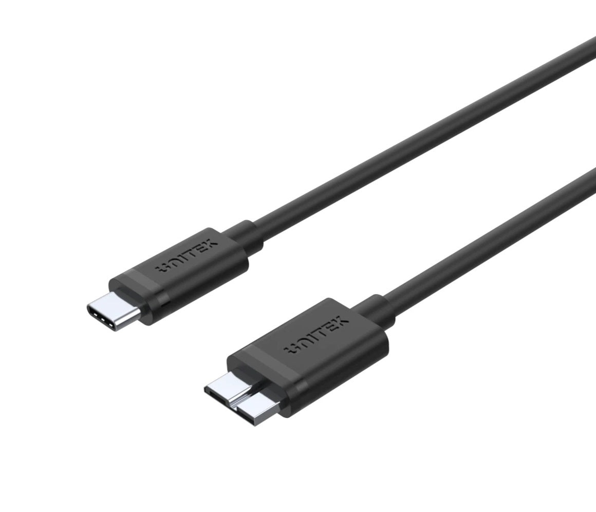 Unitek UC USB-C 3.0 to Micro-B Cable 1.0m Y-C475BK