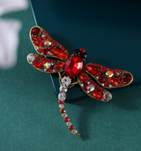 Vintage Dragonfly Brooch Scarf Clip Fashion Accessory