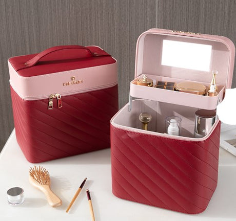 Fashionable Portable Makeup Bag and Storage Box
