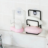 Cartoon Stainless Steel Washbasin Frame Storage Shelf