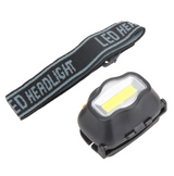 3W Waterproof COB Headlamp for Hiking and Camping