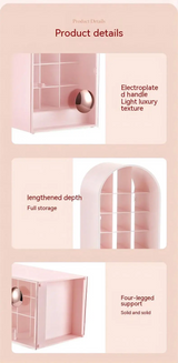 Lipstick Organizer and Storage Box with 18 Capacity