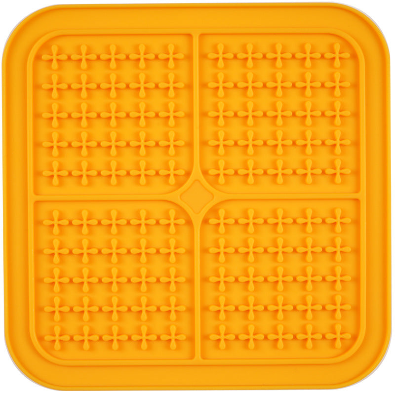 Silicone Pet Feeding Mat for Slow Eating and Licking