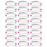 12Styles Reusable DIY Eyebrow Stencil Set