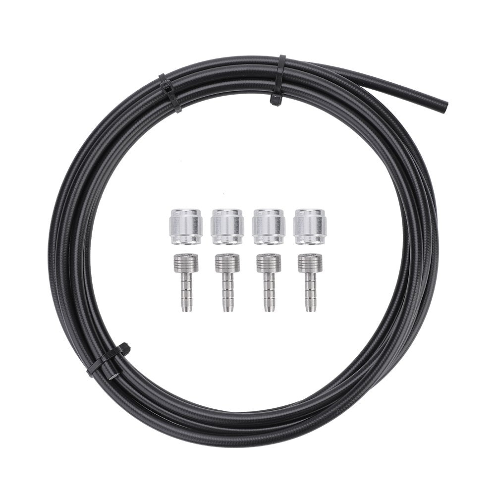 5.0mm Bike Hydraulic Disc Brake Hose Tube Set Bike Hydraulic Disc Brake Hose Tube with Olive Connector Inserts Set for Bike AVID/ E1 E3 DB1 DB3 juicy3