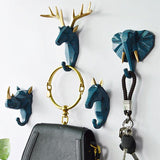 Nordic Fawn Wall Hanging Coat Hook for Home Storage