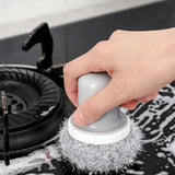 Multifunctional Reusable Kitchen Cleaning Brush (Grey)