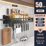 Wall-Mounted Multifunctional Kitchen Storage Rack