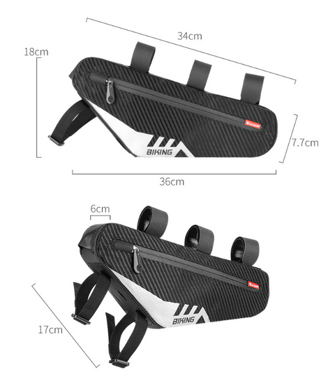 Large Capacity Waterproof Bicycle Triangle Bag