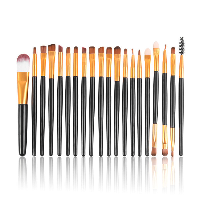 20-Piece Makeup Brush Set for Beauty and Application
