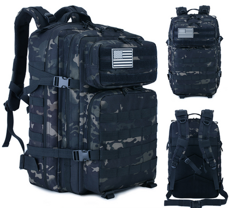 Outdoor Hiking Backpack, Tactical Casual Commuter Bag
