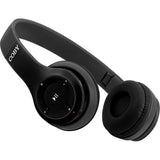 Coby Bluetooth Headphones Wireless Headphones with Mic Built-in AUX Hands-Free Calling Over-Ear Foldable Headset Rechargeable 5-HR Play