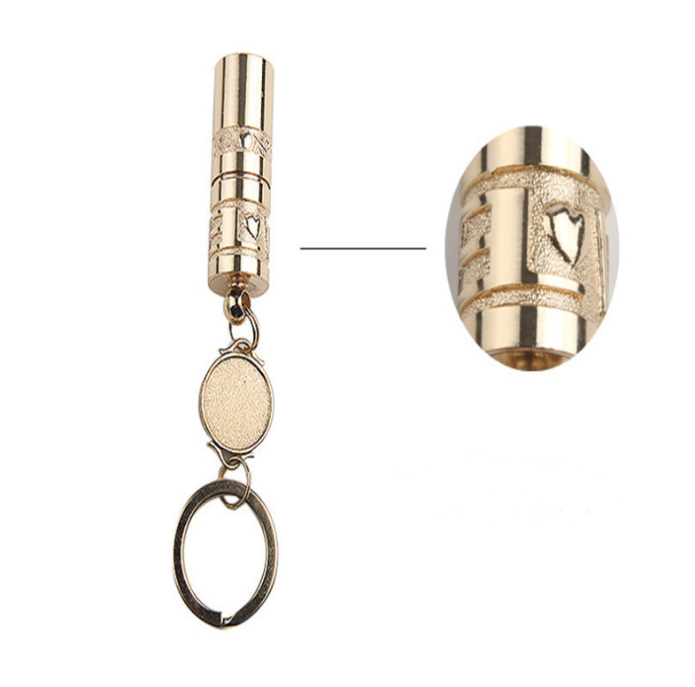 Flashlight Keychain for Outdoor Emergency Use