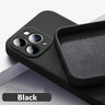 Astubia Square Liquid Silicone Phone Case for iPhone 11-14