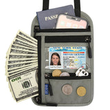 Nylon Crossbody Multifunctional Document Storage Bag