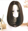 Realistic Long Straight Hair Wig for Fashion Styling