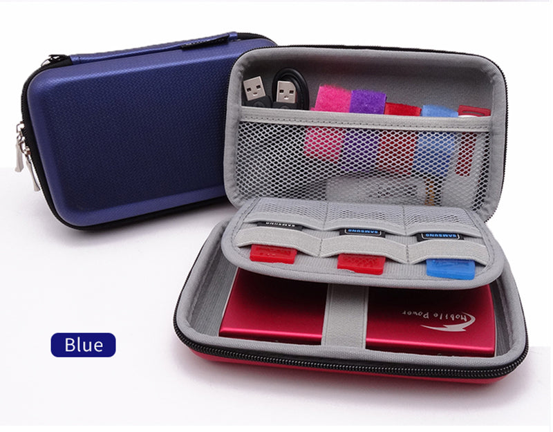 EVA Storage Case for Headphones and Digital Accessories