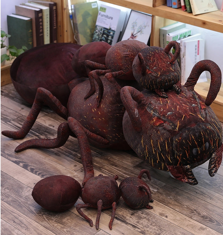 Giant Ant Plush Toy - Creative Cuddly Doll Pillow