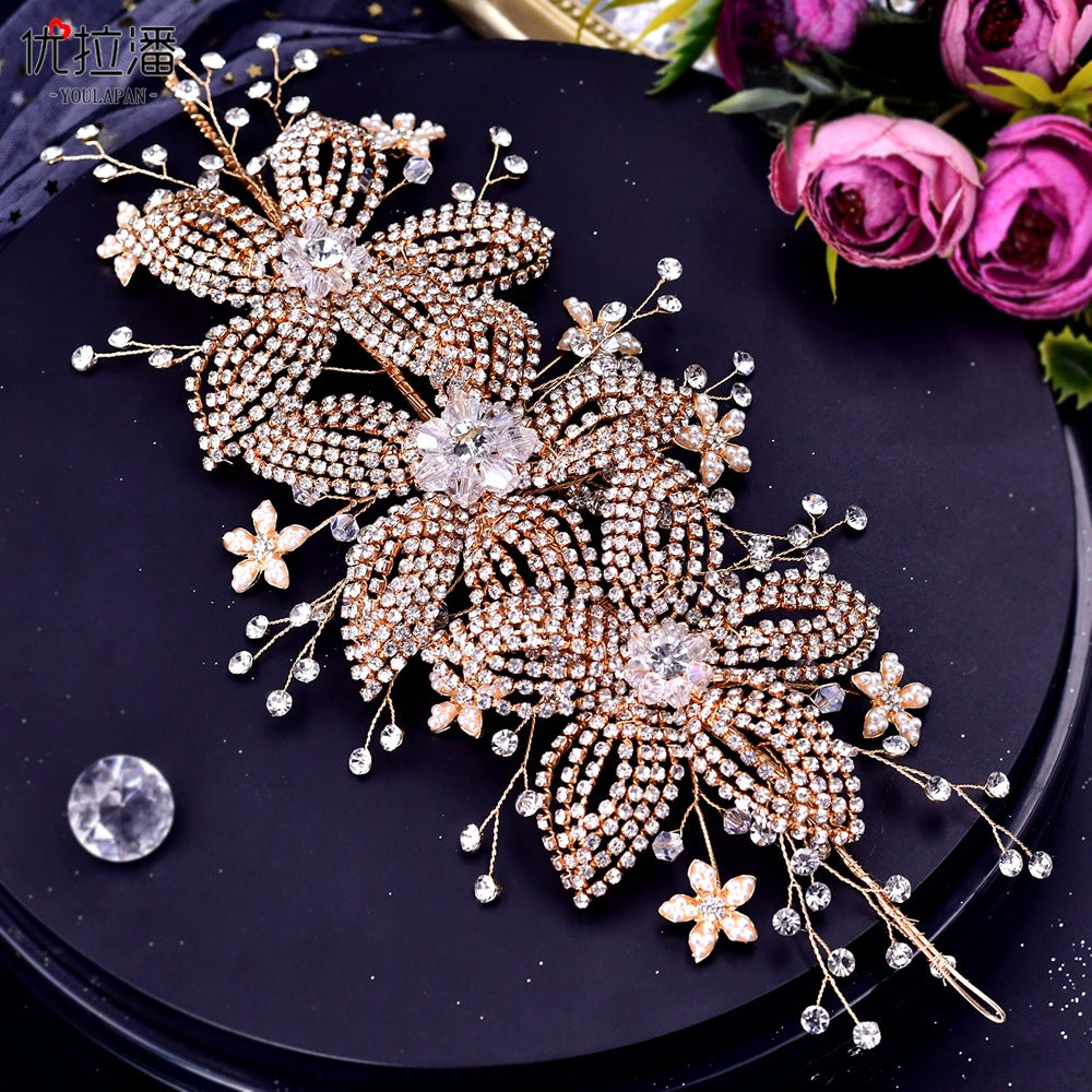 Handmade Floral Hair Accessory for Brides HP252