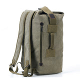 High-Capacity Canvas Backpack for Hiking Adventures