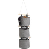 Wall-Mounted Multi-Grid Storage Bags for Home Decor