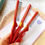 Portable Folding Travel Hair Styling Comb Tool