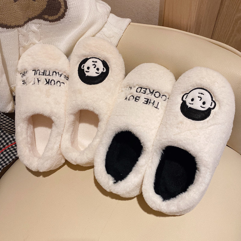Cozy Cotton Slippers for Home Use