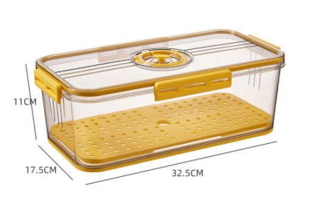 Transparent Thickened PET Refrigerator Storage Box
