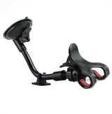 TECOTEC 9" Flexible Gooseneck Arm Car Phone Holder Suction Cup Cell Phone Holder for Car Windshield & Dashboard with Stabilizer for All Cellphones & More
